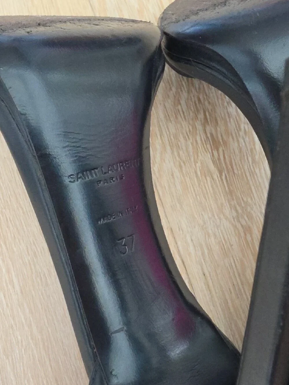 Saint Laurent 'Jane' Stiletto Sandals - Picture 8 of 11